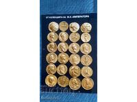 AUR, Fotografie a monedelor IMPERATORULUI cu autograf