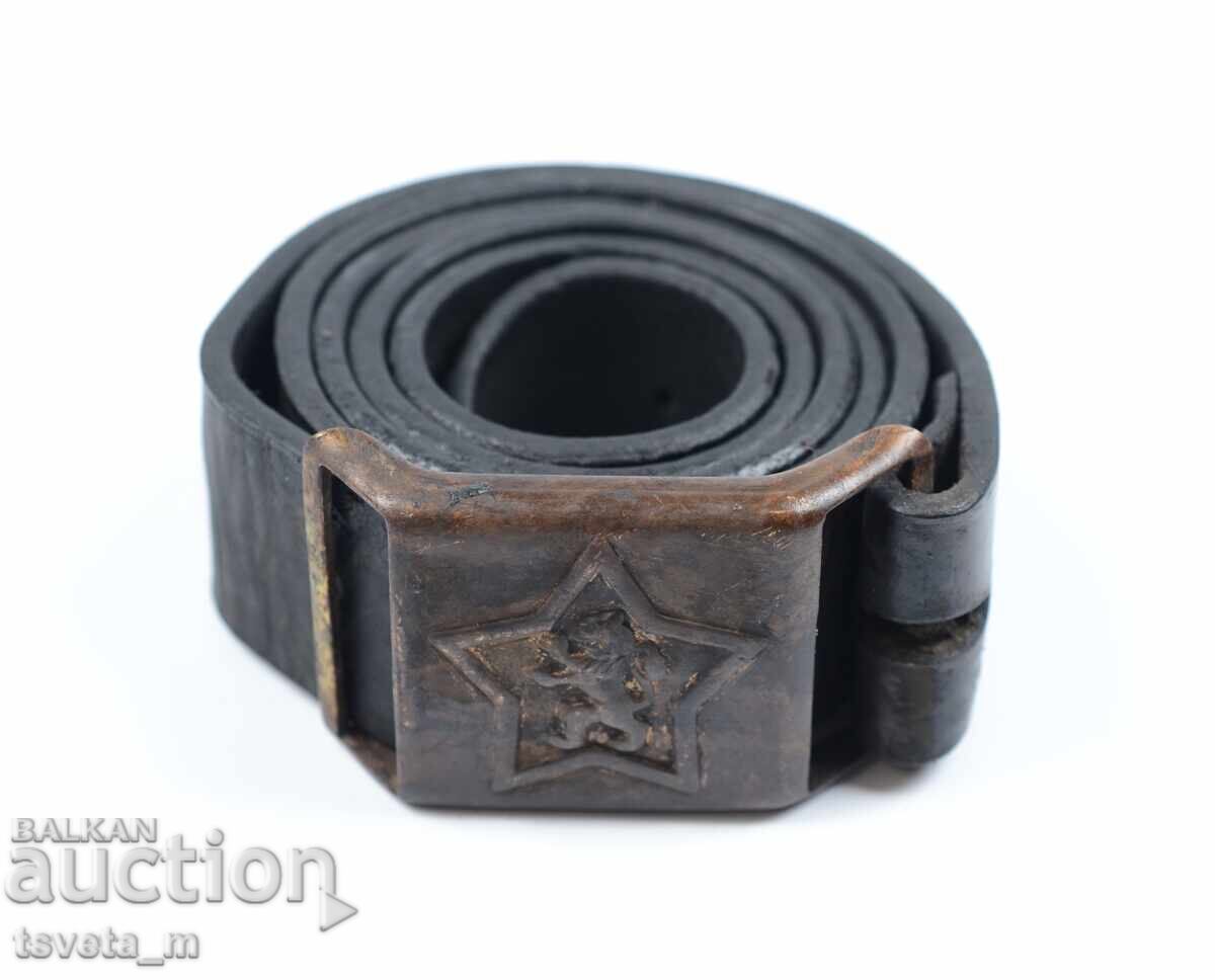 Soldier's leather belt Soldier's leather belt