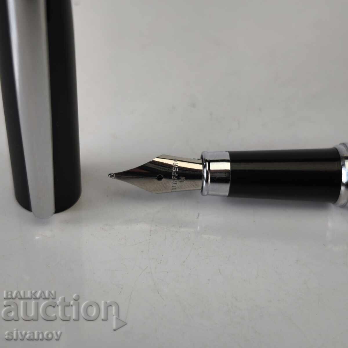 Interesting Sheaffer VFM black matte pen with piston #6211 with price 24.99 BGN | € 12.78