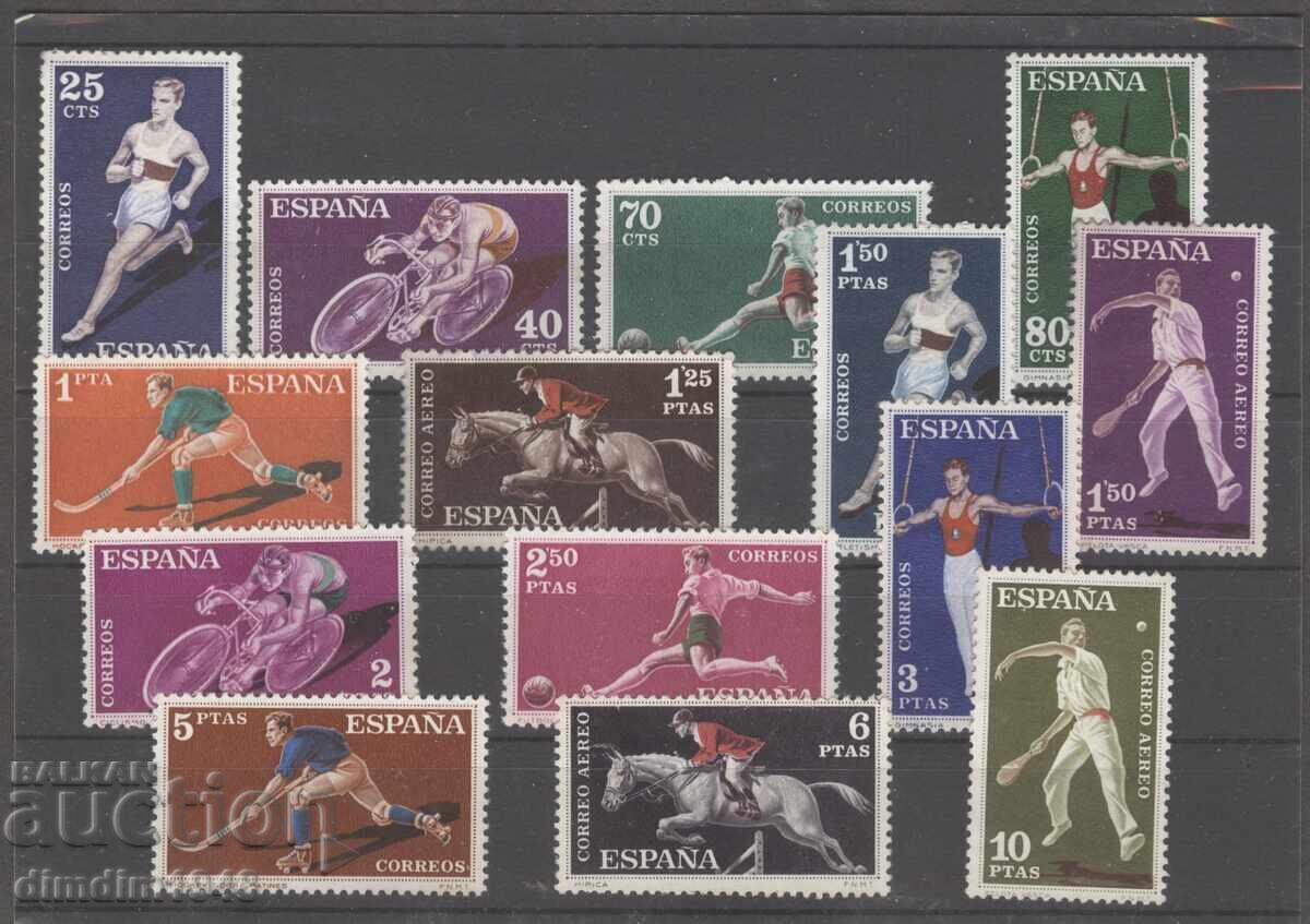 Spania 1960 - Sport, serie completă curată, fără lipici Spania 1960 - Sport, serie completă curată, fără lipici