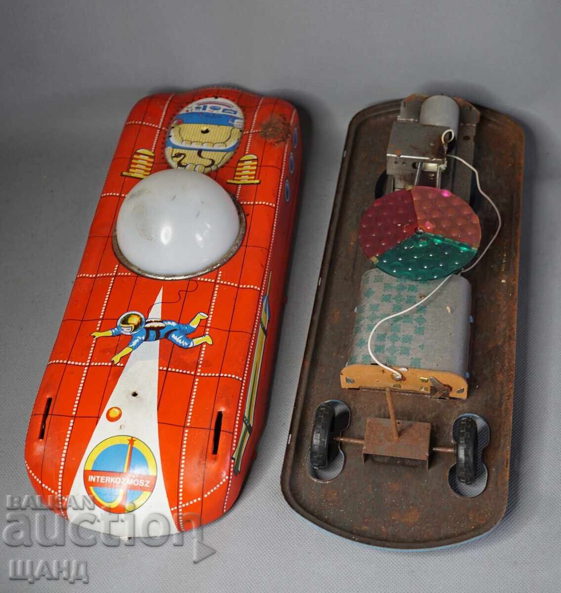 Delivery of Old Hungarian Metal Toy Model Lunar Rover Cosmos