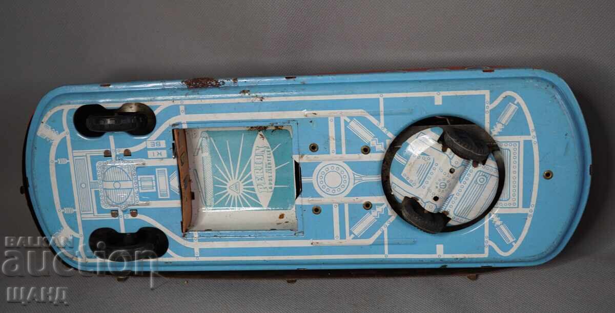 Old Hungarian Metal Toy Model Lunar Rover Cosmos - 5