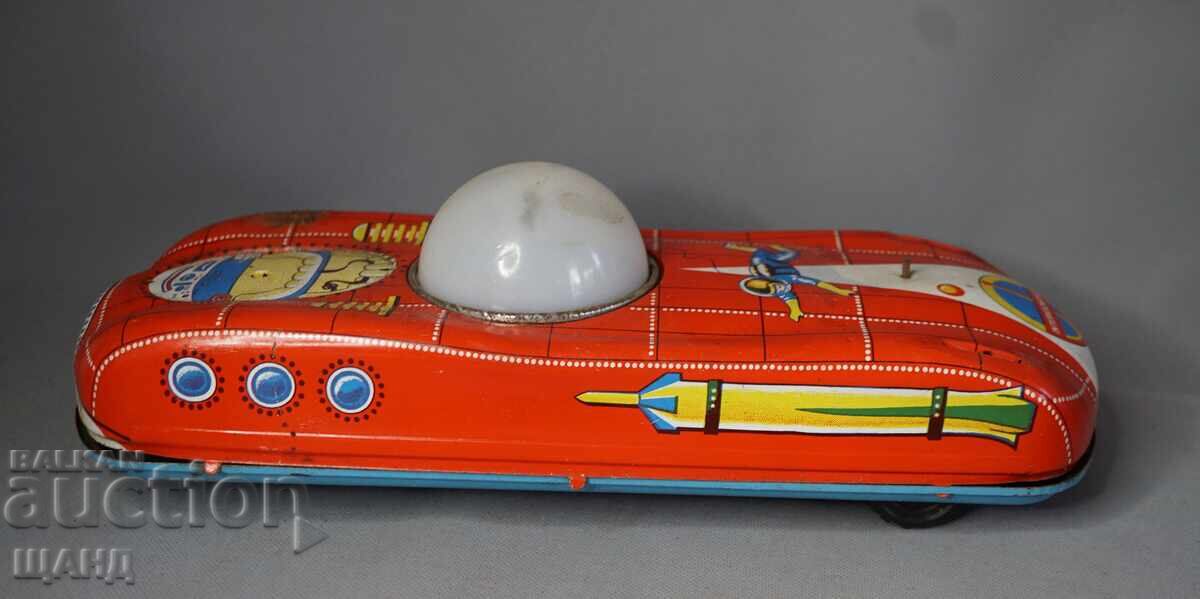 Old Hungarian Metal Toy Model Lunar Rover Cosmos