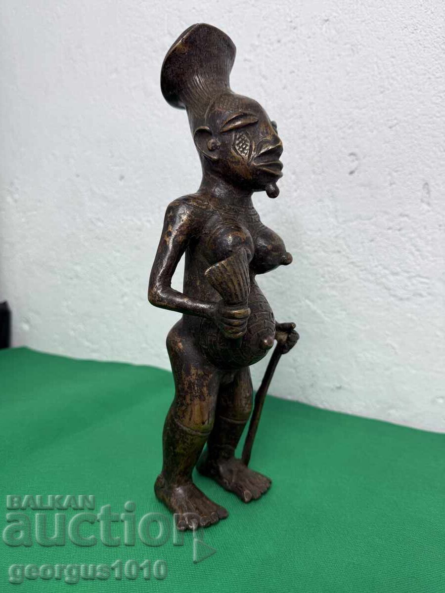 Delivery of African bronze sculpture No. 7614 Delivery of African bronze sculpture No. 7614