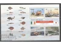 Irlanda - Hârtie curată de navă mică, fără timbru