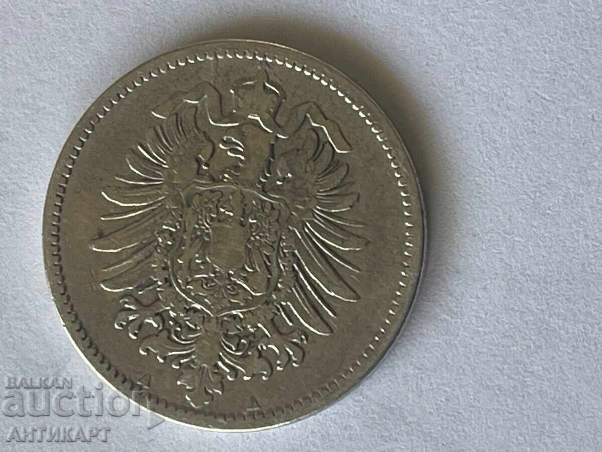 Germany Silver Coin 1 Mark 1874 Silver with price 15.00 BGN | € 7.67 Germany Silver Coin 1 Mark 1874 Silver with price 15.00 BGN | € 7.67