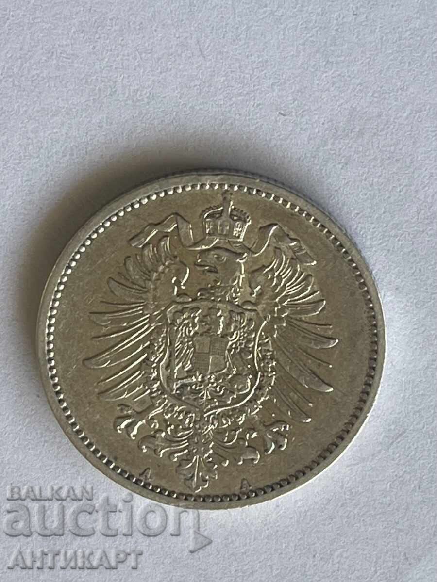 Germany Silver Coin 1 Mark 1886 Silver with price 24.00 BGN | € 12.27