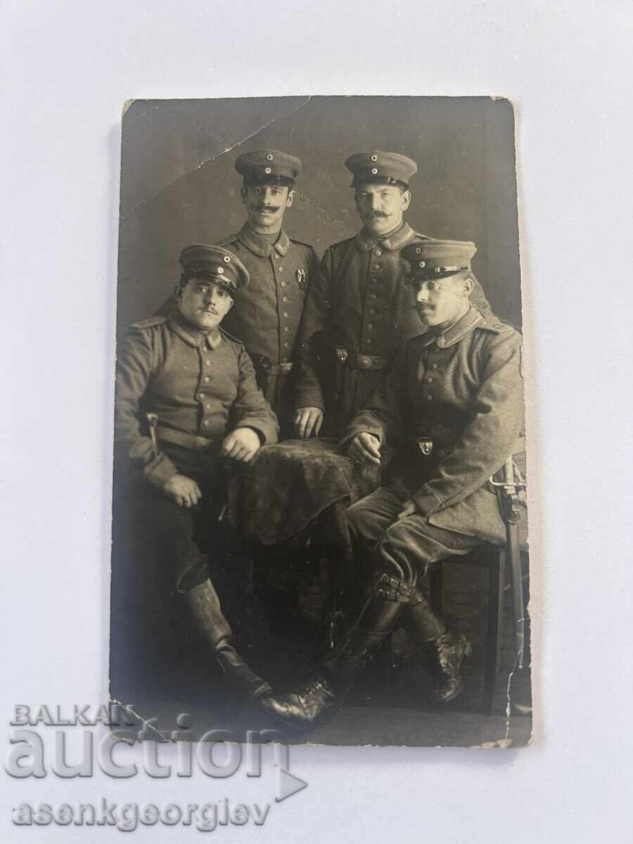 Group photo of German officers, World War I