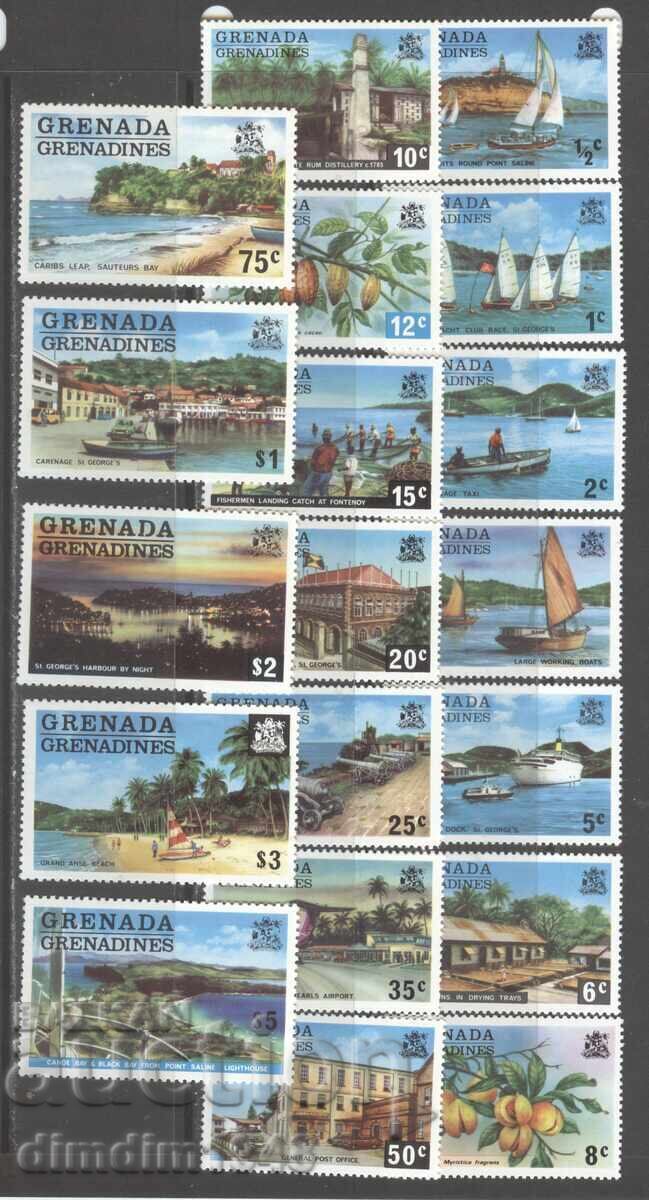 Grenada - Landscape clean, complete series, without print