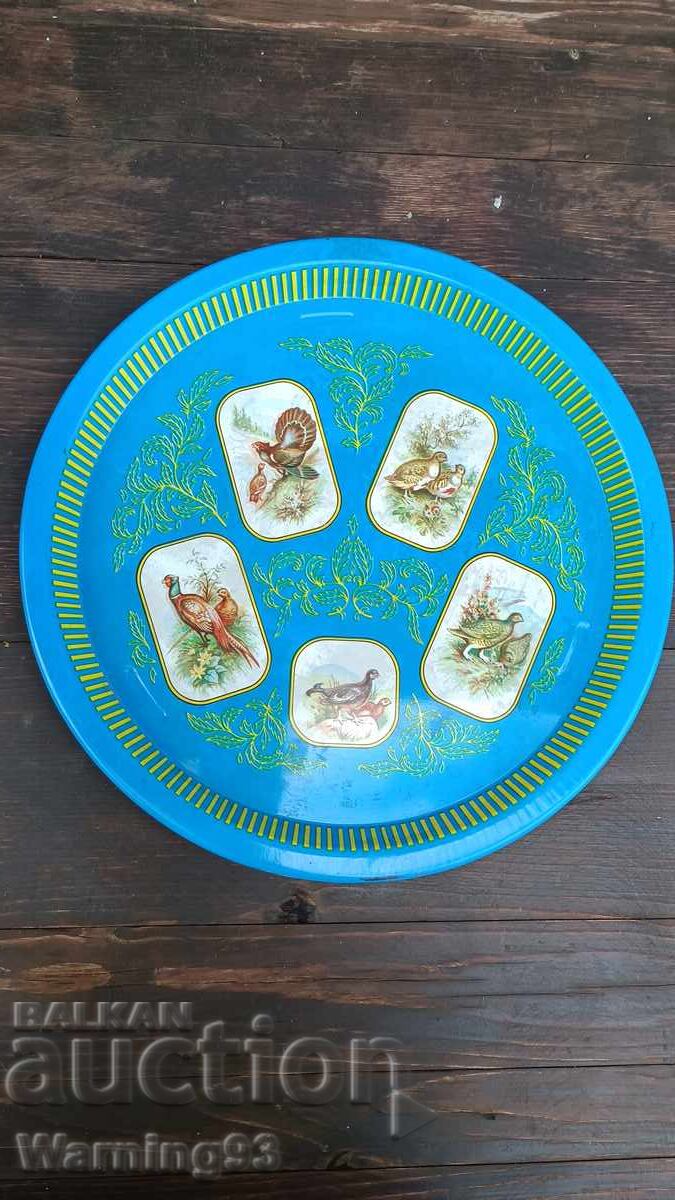 Old metal sign from the socialist era - Made in Czechoslovakia Old metal sign from the socialist era - Made in Czechoslovakia