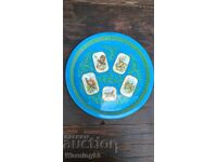 Old metal sign from the socialist era - Made in Czechoslovakia