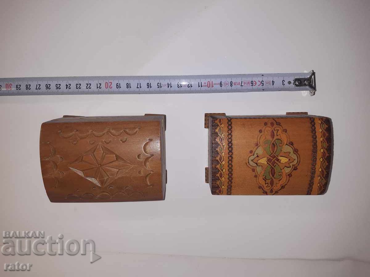 Παλιά ξύλινα κουτιά κοσμημάτων με τιμή 13.99 BGN | € 7.15