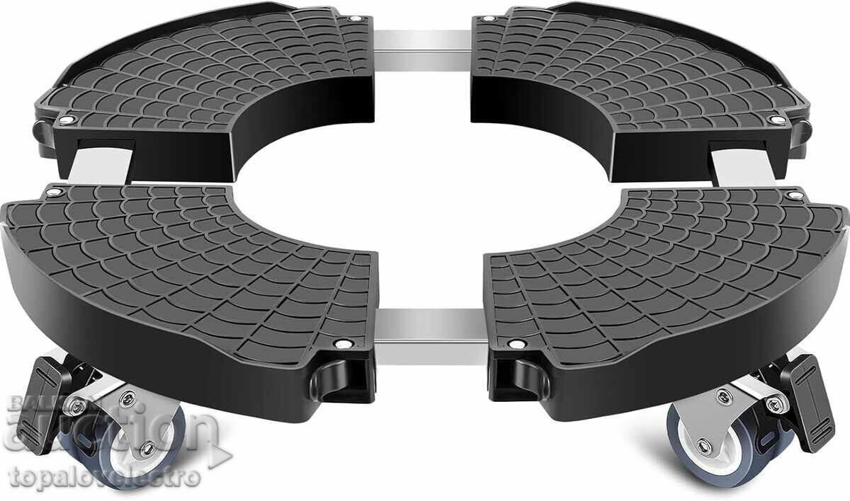 Ρυθμιζόμενη βάση με ρόδες για γλάστρες (35–48 εκ.) Ρυθμιζόμενη βάση με ρόδες για γλάστρες (35–48 εκ.)