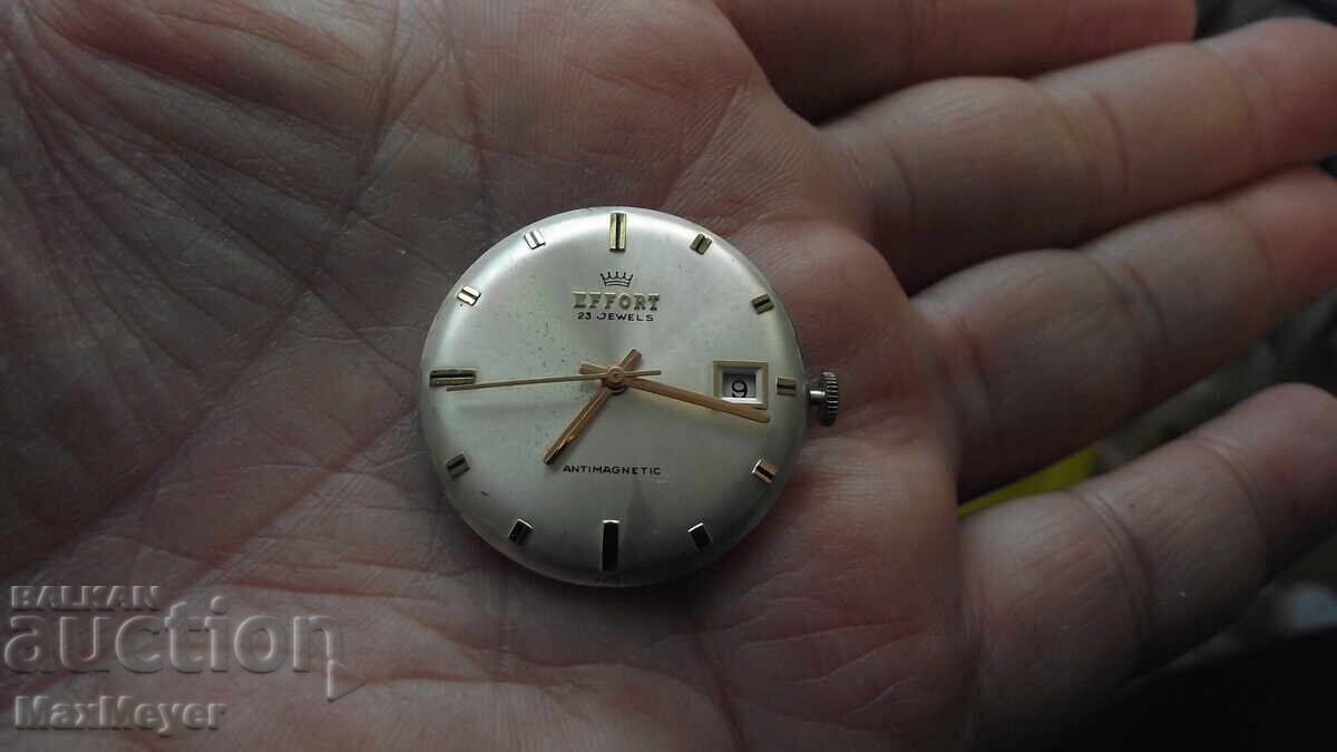 Ceas/EFFORT/Cadran;mecanism;capac;sticla/-de la 0,01st cu preț 10.01 BGN | € 5.12 Ceas/EFFORT/Cadran;mecanism;capac;sticla/-de la 0,01st cu preț 10.01 BGN | € 5.12