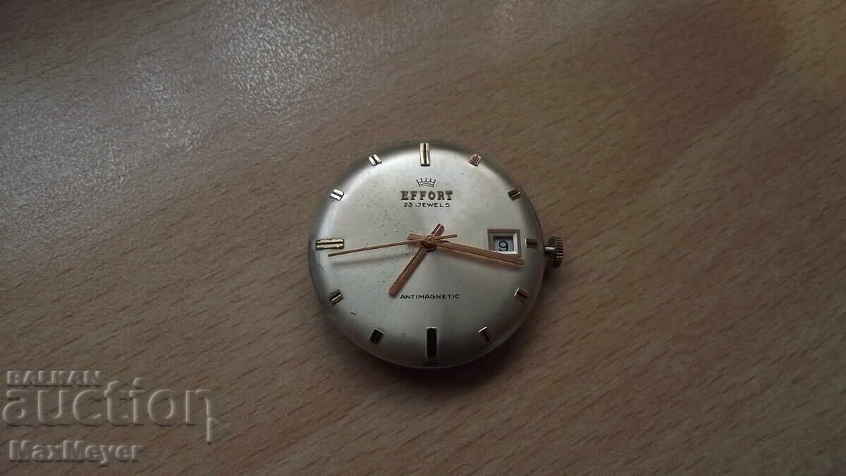 Licitație Ceas/EFFORT/Cadran;mecanism;capac;sticla/-de la 0,01st Licitație Ceas/EFFORT/Cadran;mecanism;capac;sticla/-de la 0,01st