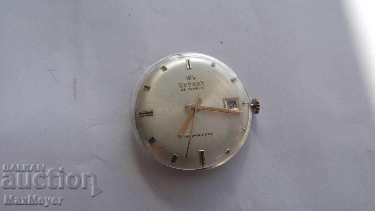 Ceas/EFFORT/Cadran;mecanism;capac;sticla/-de la 0,01st - 5 Ceas/EFFORT/Cadran;mecanism;capac;sticla/-de la 0,01st - 5