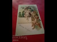 Старинна пощенска картичка, литография