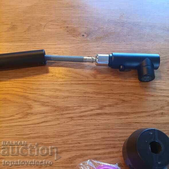 Кухненски смесител с издърпващ се душ и 2 режима на струята, - 7