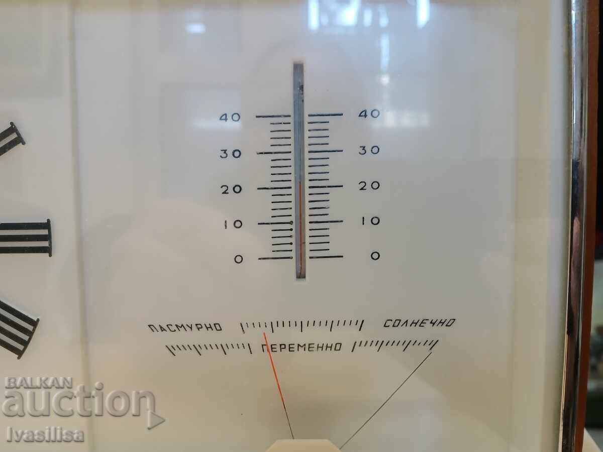 Маяк СССР, барометър, термометър, седмичен. с цена 40.00 лв. | € 20.45 Маяк СССР, барометър, термометър, седмичен. с цена 40.00 лв. | € 20.45