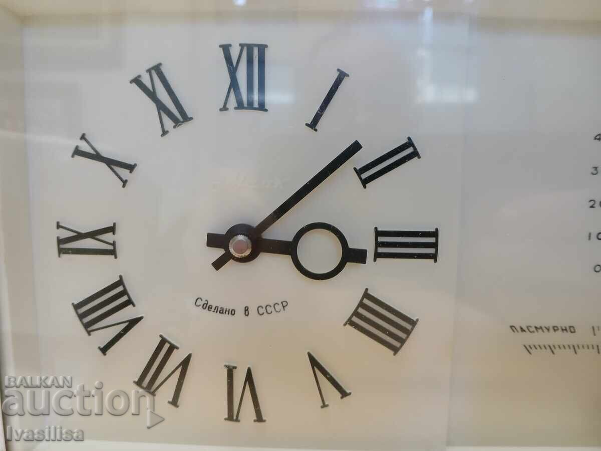 Аукцион Маяк СССР, барометър, термометър, седмичен. Аукцион Маяк СССР, барометър, термометър, седмичен.