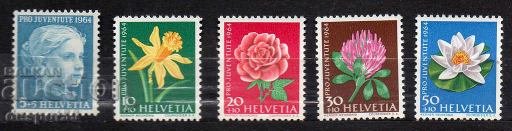 1964. Elveția. Pro Juventute 1964. Elveția. Pro Juventute