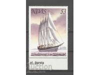 Nevis - Nava, timbru curat individual serie