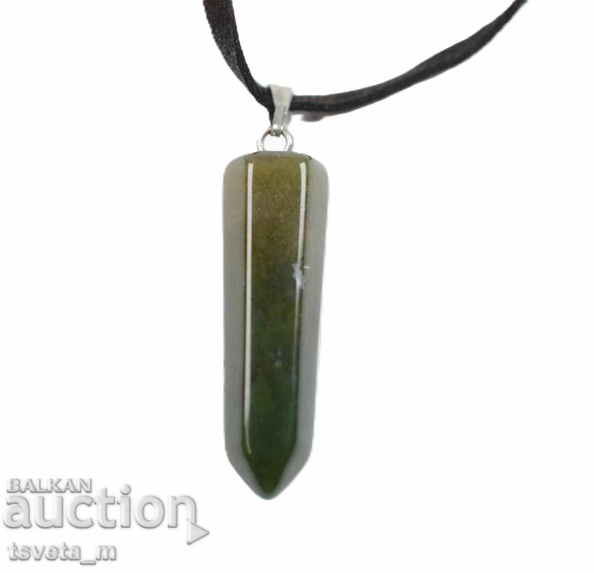 Necklace with natural stone pendant with price 5.00 BGN | € 2.56 Necklace with natural stone pendant with price 5.00 BGN | € 2.56