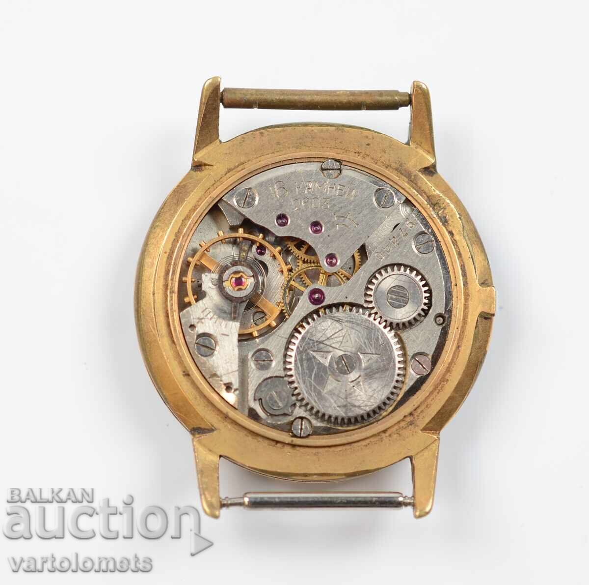 Мъжки часовник PAKETA СССР с позлата 20Мк - не работи с цена 54.00 лв. | € 27.61 Мъжки часовник PAKETA СССР с позлата 20Мк - не работи с цена 54.00 лв. | € 27.61