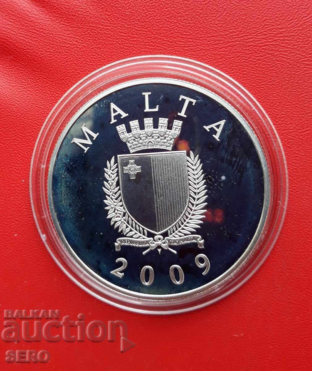 Livrarea Malta-10 euro 2009-foarte rar-tir 15.000 buc.-mat-lucios Livrarea Malta-10 euro 2009-foarte rar-tir 15.000 buc.-mat-lucios