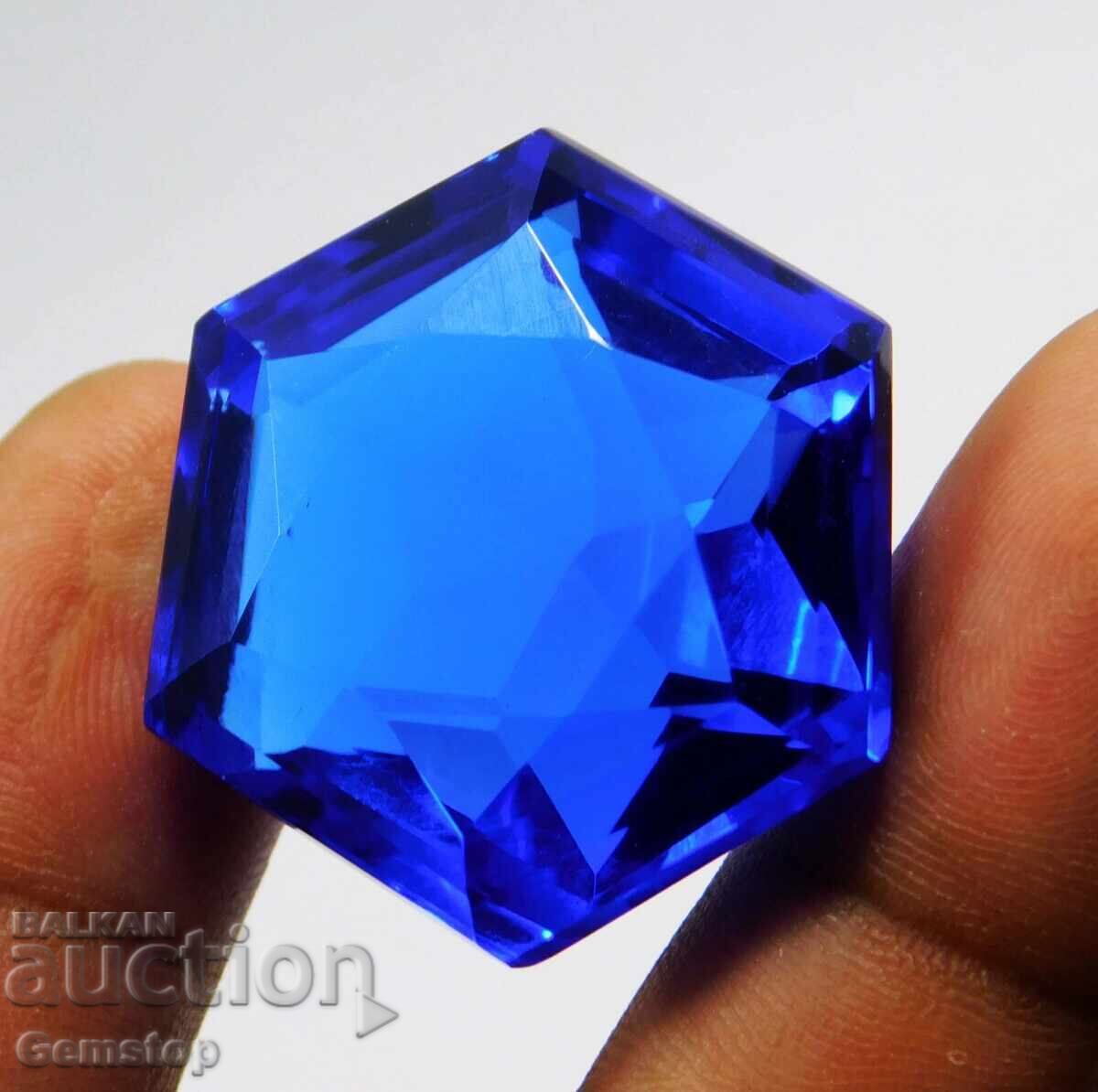 Аукцион БЗЦ! 75.75 к-та естествен танзанит фенси серт.SHGTLот 1ст! Аукцион БЗЦ! 75.75 к-та естествен танзанит фенси серт.SHGTLот 1ст!