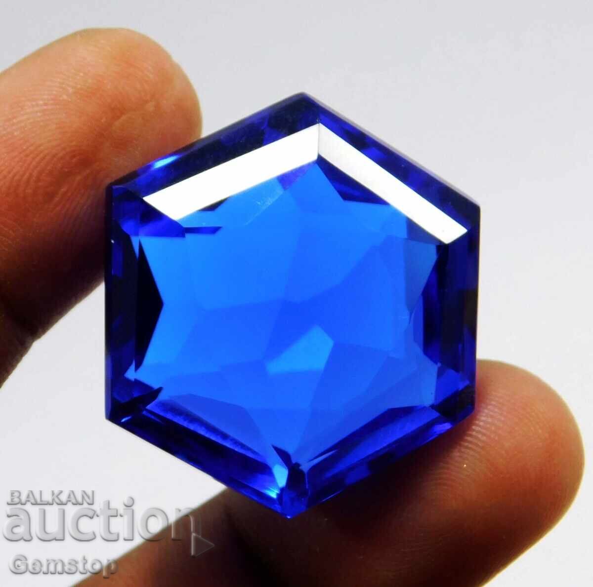 Доставка на БЗЦ! 75.75 к-та естествен танзанит фенси серт.SHGTLот 1ст! Доставка на БЗЦ! 75.75 к-та естествен танзанит фенси серт.SHGTLот 1ст!