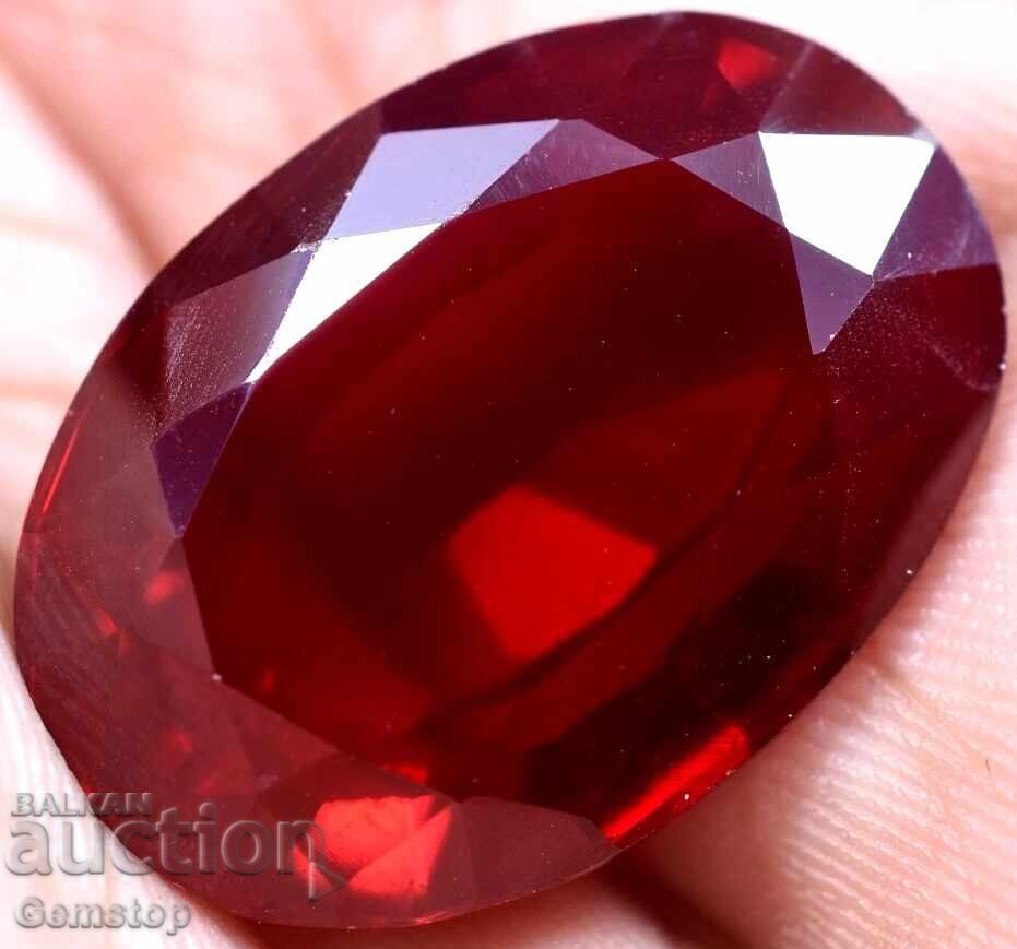 ΒΖΤ! 32.10 καρατίων φυσικό ρουμπίνι οβάλ πιστοποιημένο GGL από 1ο! με τιμή 100.00 BGN | € 51.13 ΒΖΤ! 32.10 καρατίων φυσικό ρουμπίνι οβάλ πιστοποιημένο GGL από 1ο! με τιμή 100.00 BGN | € 51.13