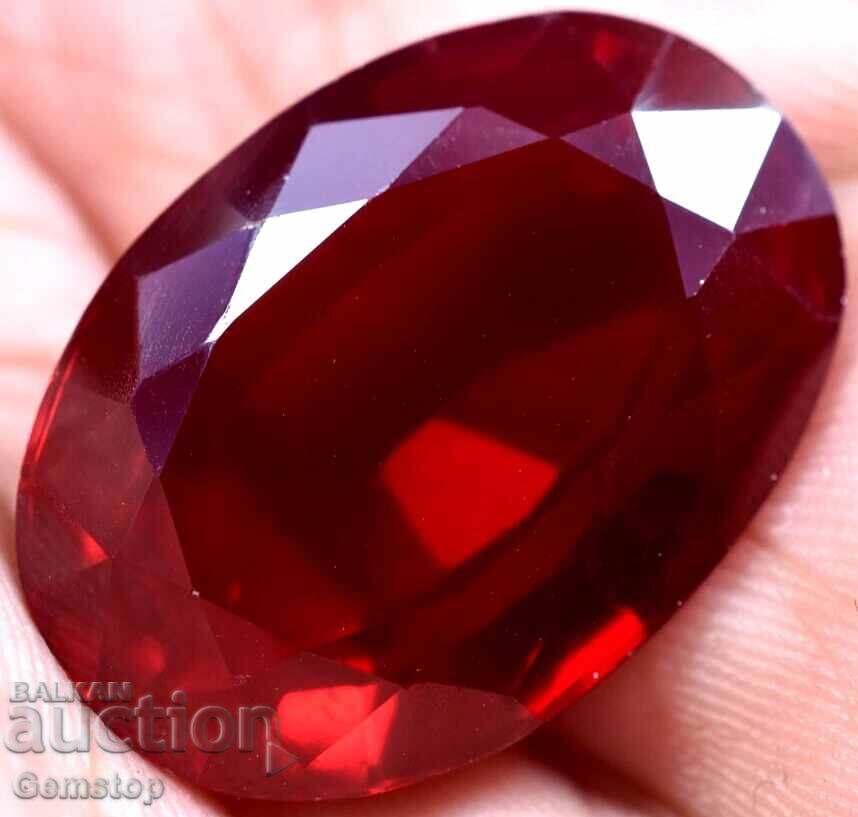 ΒΖΤ! 32.10 καρατίων φυσικό ρουμπίνι οβάλ πιστοποιημένο GGL από 1ο! - 5 ΒΖΤ! 32.10 καρατίων φυσικό ρουμπίνι οβάλ πιστοποιημένο GGL από 1ο! - 5