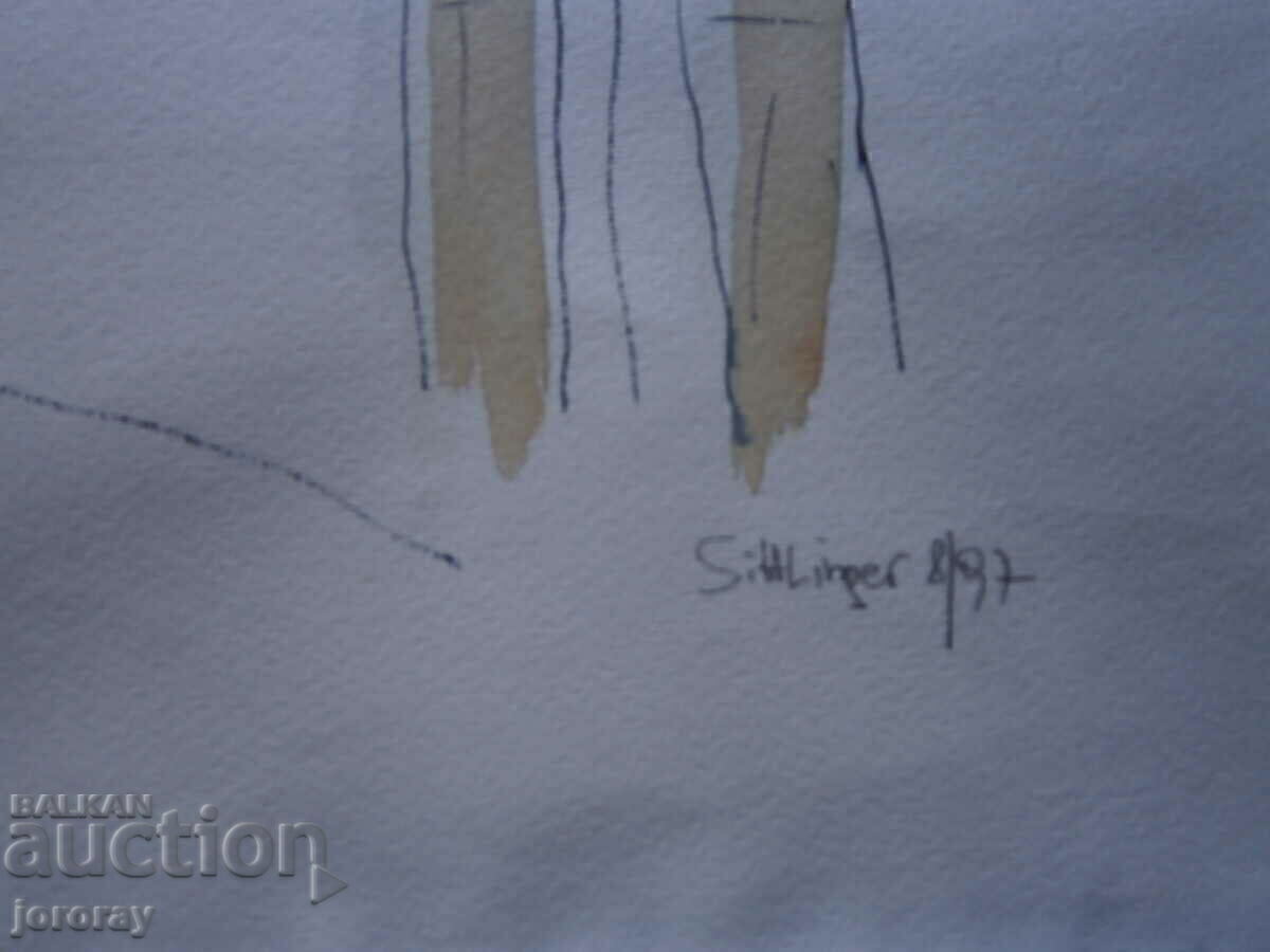 Delivery of Watercolor 39x51cm. Delivery of Watercolor 39x51cm.