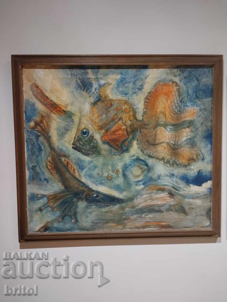 Auction  Triptych by Yordan Denev