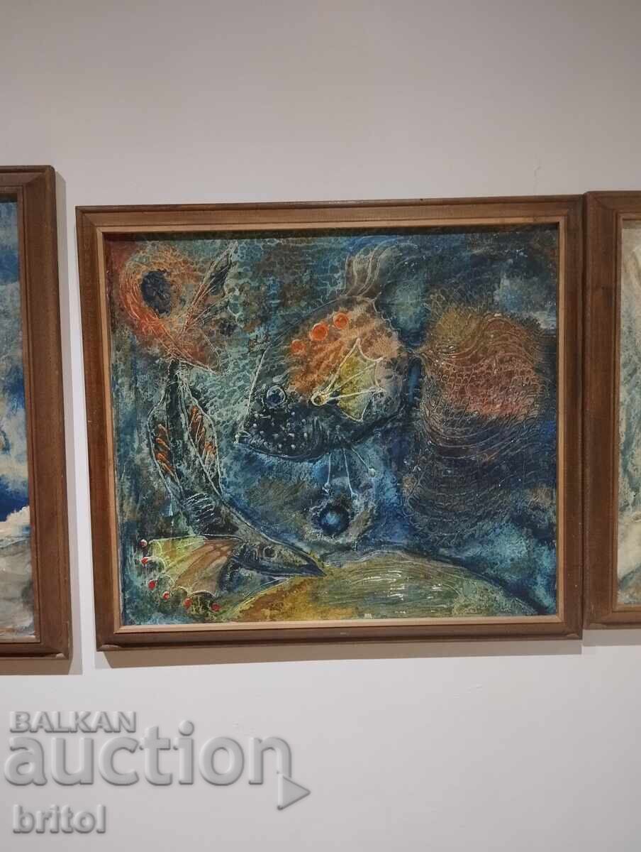 Delivery of Triptych by Yordan Denev