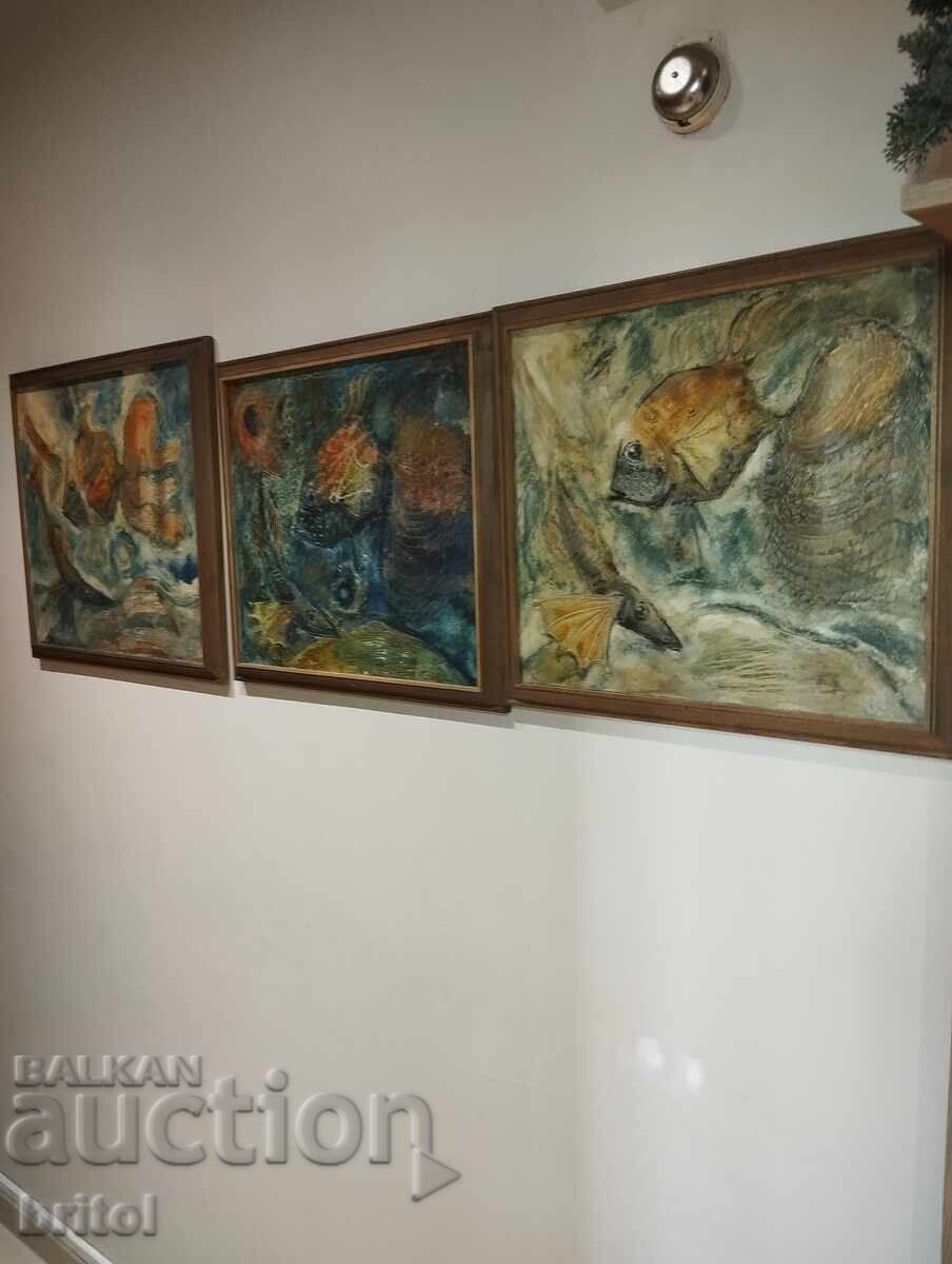 Triptych by Yordan Denev