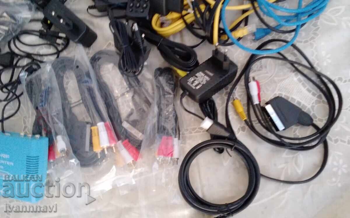 Cables, power supplies and others. Working, new - 5 Cables, power supplies and others. Working, new - 5