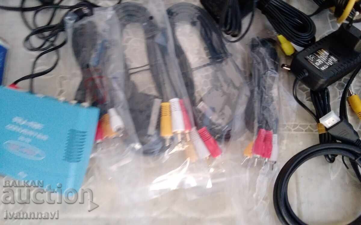 Cables, power supplies and others. Working, new - 6 Cables, power supplies and others. Working, new - 6