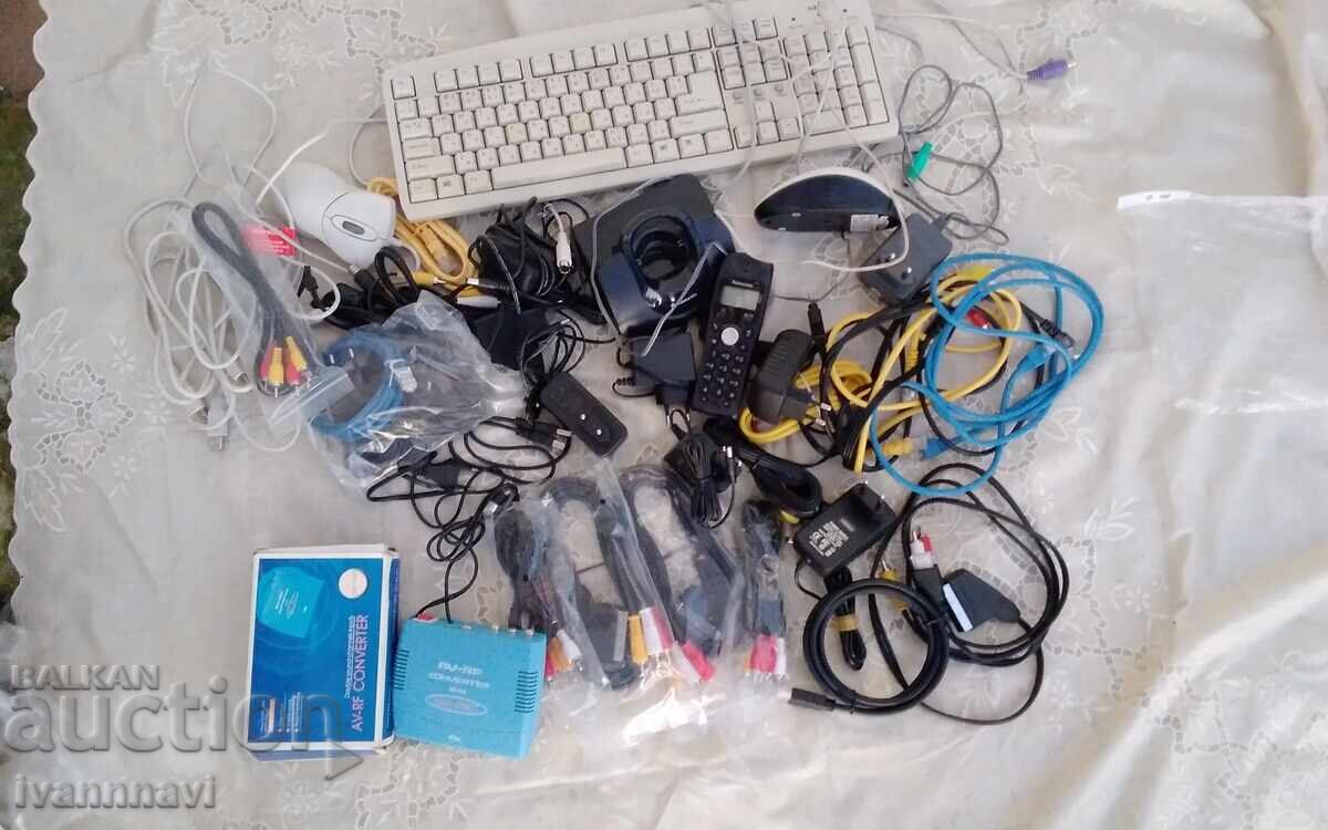 Cables, power supplies and others. Working, new Cables, power supplies and others. Working, new