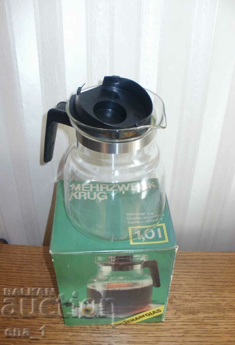 Αχρησιμοποίητη κανάτα με καπάκι για καφέ, τσάι, νερό κ.λπ. υγρά - 5 Αχρησιμοποίητη κανάτα με καπάκι για καφέ, τσάι, νερό κ.λπ. υγρά - 5