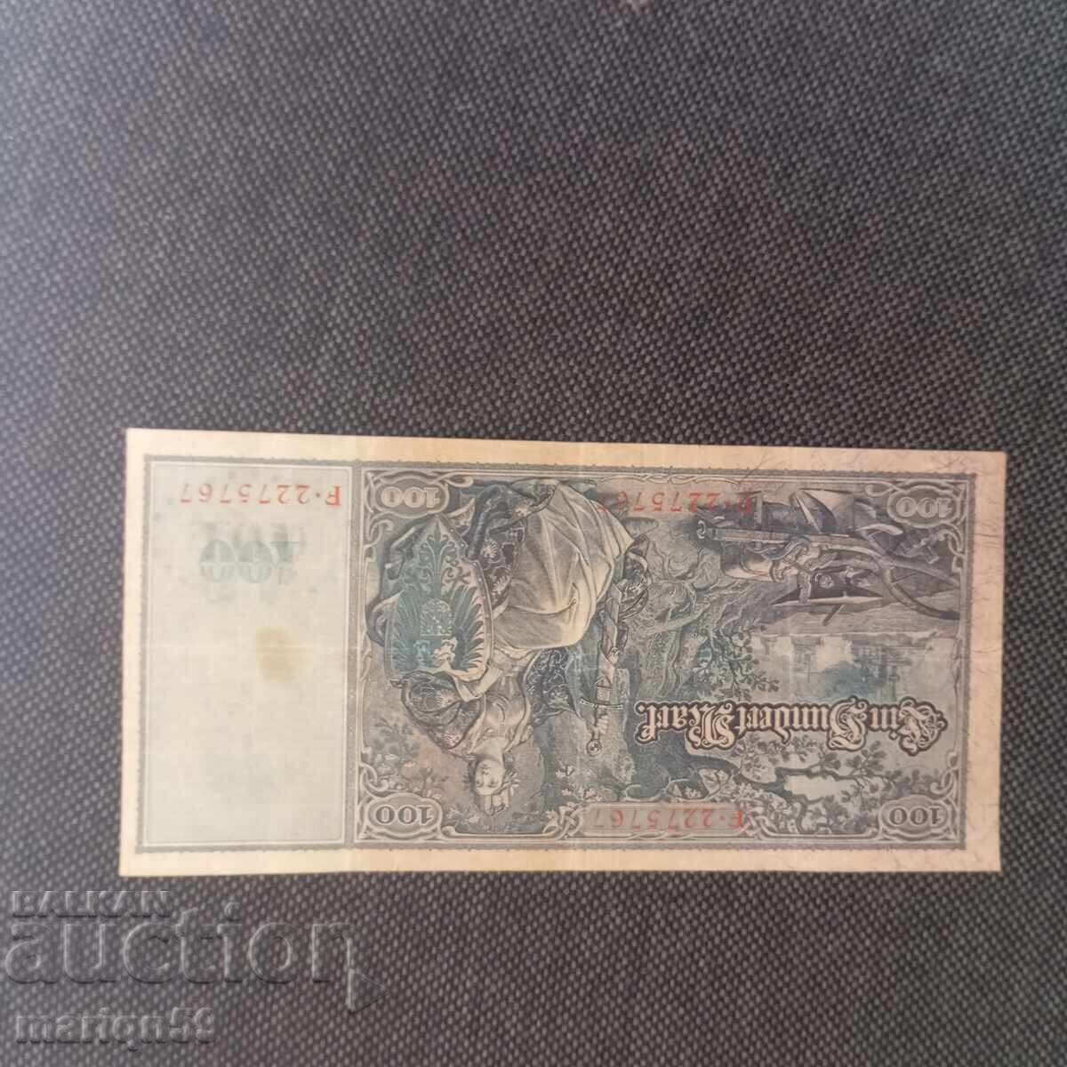 Delivery of Germany 1910 Original Mark Banknote