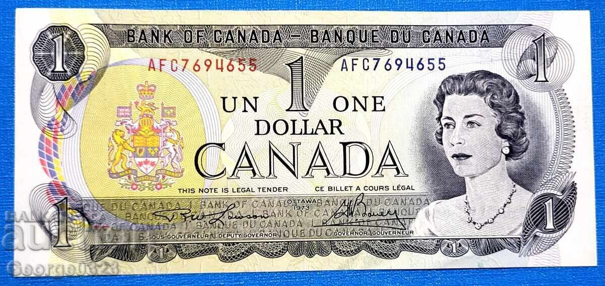 Καναδάς 1973 1 δολάριο UNC Νέα