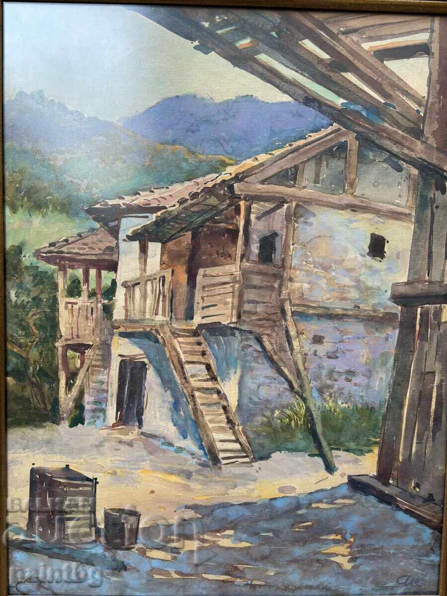 Atanas Kozhuharov, unique painting, watercolor with price 190.00 BGN | € 97.15 Atanas Kozhuharov, unique painting, watercolor with price 190.00 BGN | € 97.15