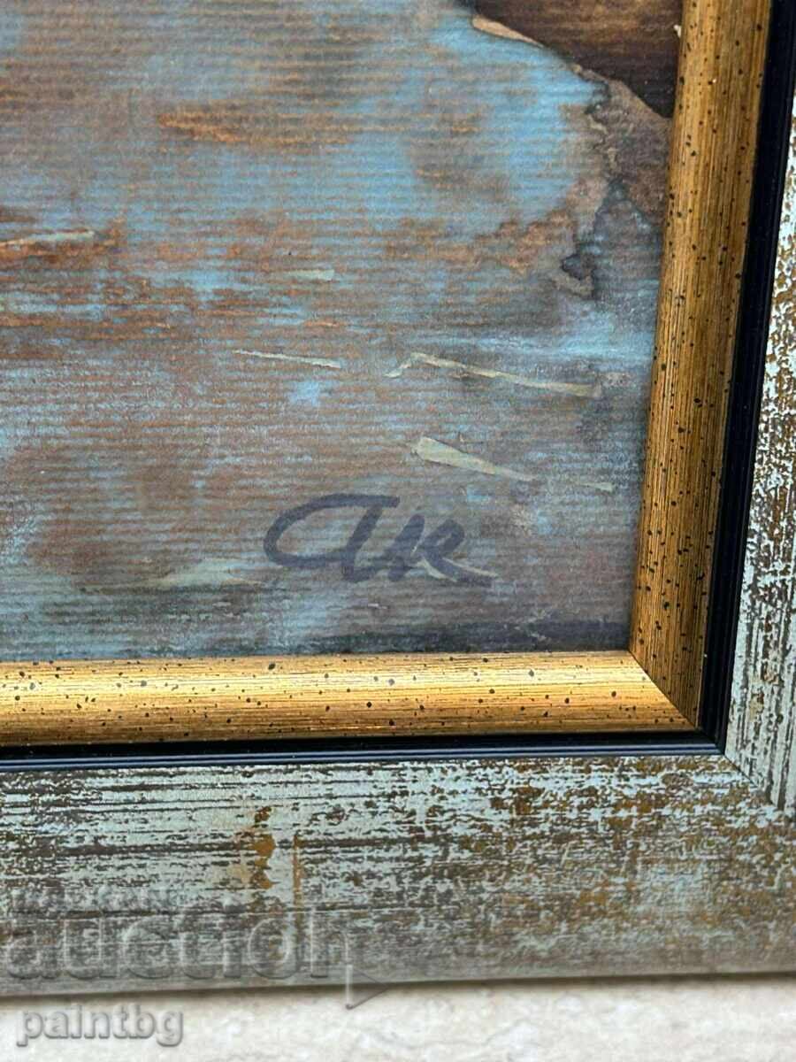 Auction Atanas Kozhuharov, unique painting, watercolor Auction Atanas Kozhuharov, unique painting, watercolor