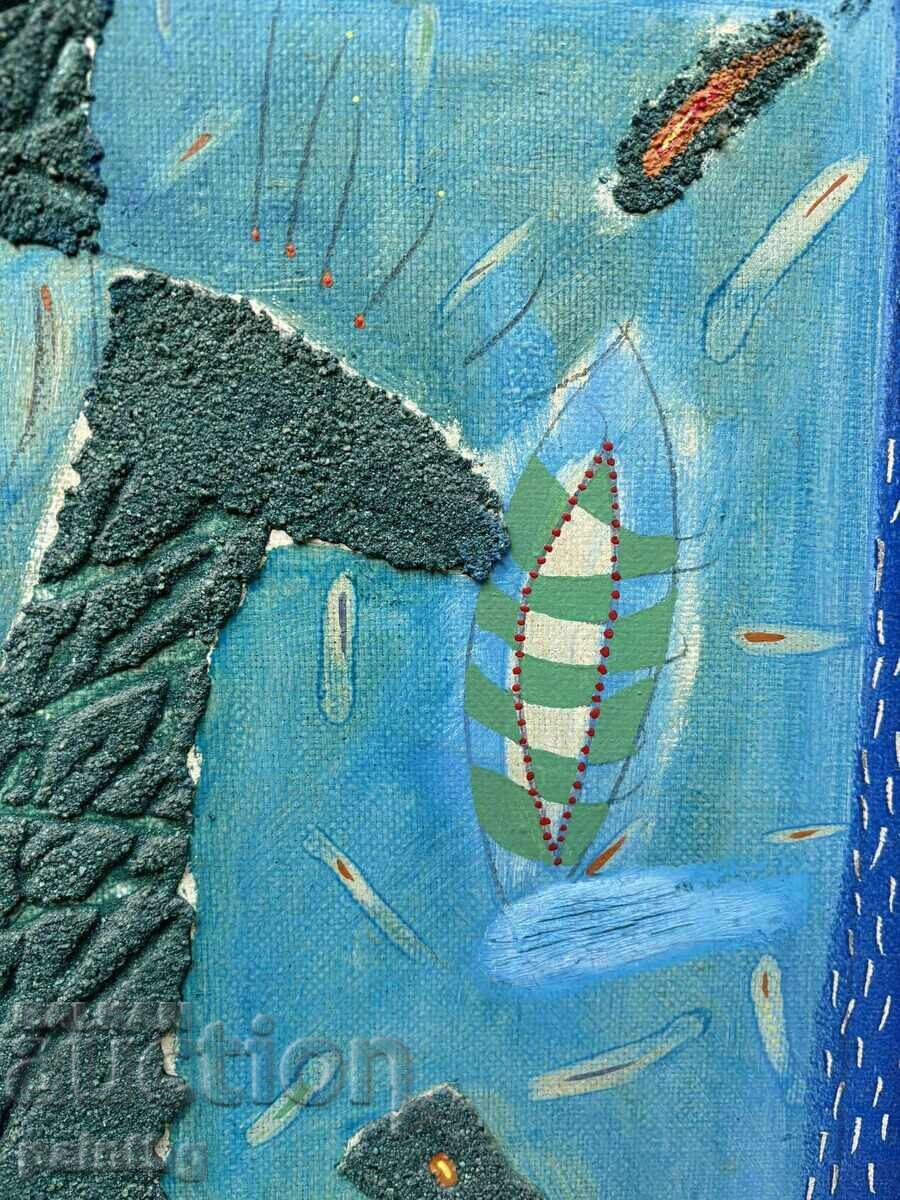 Delivery of Nikolai Nyagolov beautiful, picturesque painting, signed Delivery of Nikolai Nyagolov beautiful, picturesque painting, signed