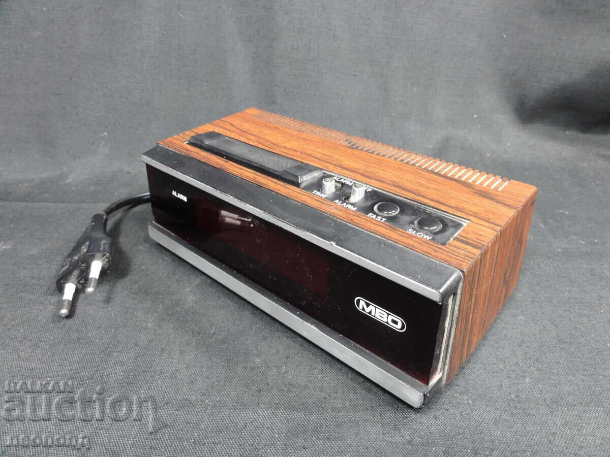 BZTs STAR RETRO ELECTRIC LED CLOCK ALARM MBO with price 21.00 BGN | € 10.74