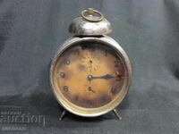 BZC OLD RETRO MECHANICAL CLOCK ALARM CLOCK GUSTAV BECKER