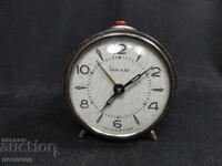 BZC OLD RETRO SOC USSR MECHANICAL CLOCK ALARM CLOCK VITYAZ