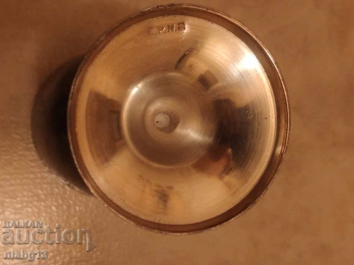 Παράδοση Γερμανικό ασημένιο ποτήρι 1972 Παράδοση Γερμανικό ασημένιο ποτήρι 1972